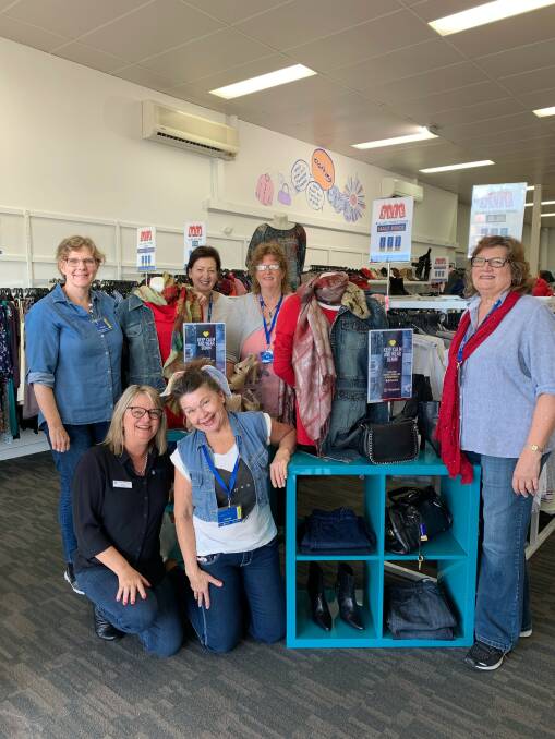 HERE TO HELP: Vinnies helpers at the Victoria Point outlet are Jenny Barnett ( Redlands Coordinator), volunteers Louise Bourke, Grace Cali, Mandy Durand, Annie Armstrong, and Toni Taylor.