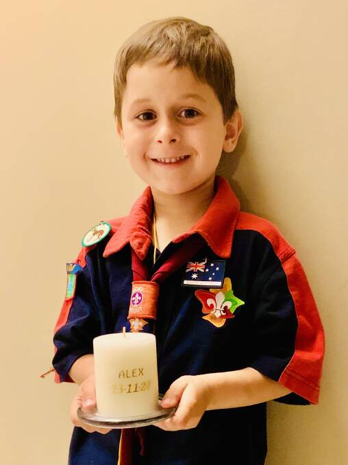 NEW THREADS: Alex Boobyer is now a third generation scout, having joined the Birkdale Scout Group in November. 