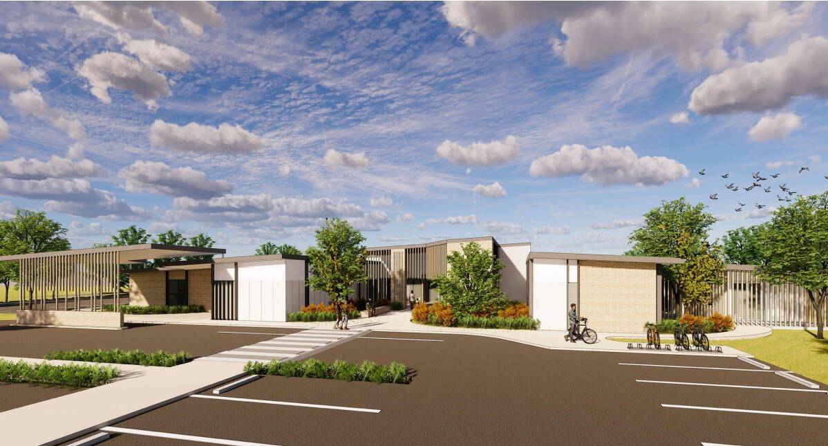 HEALTH SERVICE: A concept design for the satellite hospital to be built at Meissner Street, Redland Bay. 