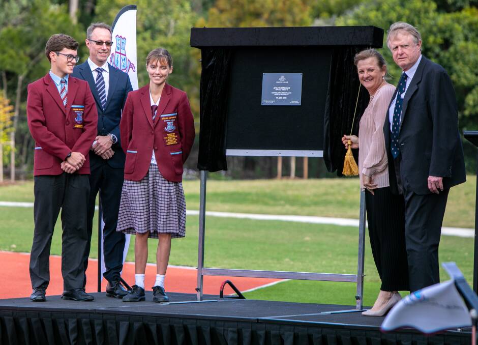 SPORTING HUB: There was a grand opening for the Ormiston College athletics facilitiy in July. Photo: supplied