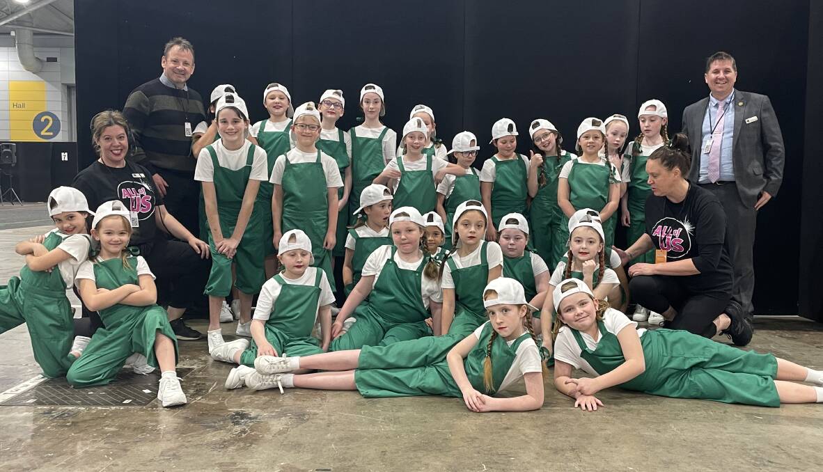 Coolnwynpin State School students took to the stage for Creative Generation - State Schools Onstage earlier this month. Photo supplied