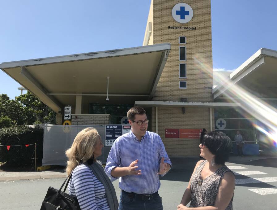 ACCESS: LNP Redlands candidate Henry Pike has launched a petition into the parking situation at Redlands hospital. He claims the state government are failing to act. 