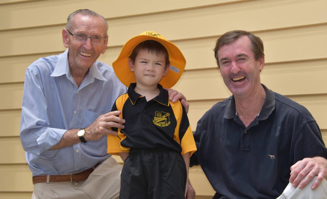 JOY: The Neate family are happy to see their connection with Cleveland State School continuing into a new decade. Photo: Jordan Crick