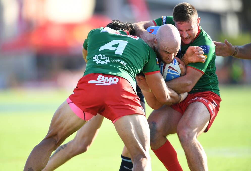 GRIT: Sunday's Queensland Cup grand final was a tight affair, with Norths going onto win 16-10. 