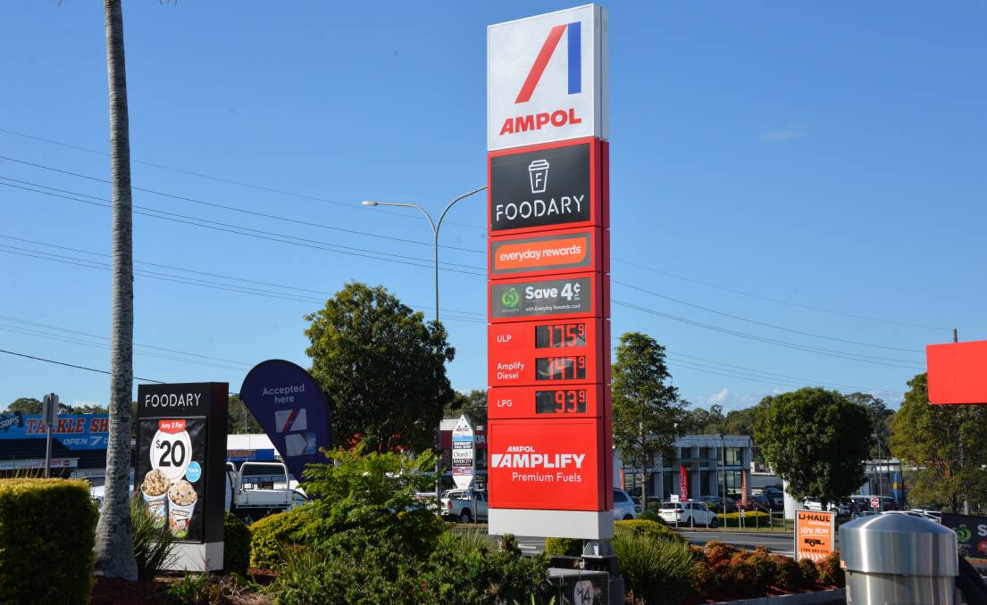 DEAR FILL-UP: Fuel prices are rising in the Redlands. Locals were being charged more than 175 cents per litre earlier this year. Photo: Jordan Crick