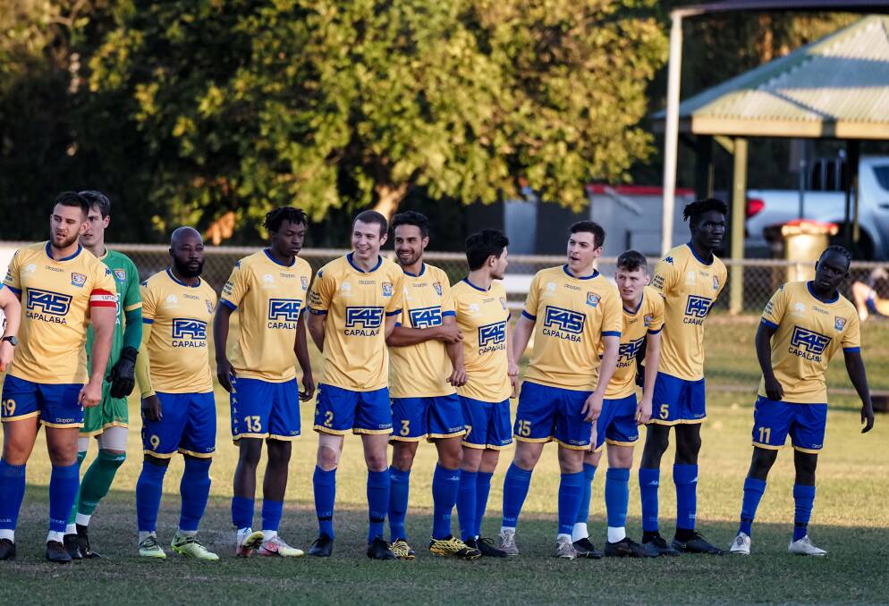 LINE UP: Capalaba Bulldogs will play against Gold Coast United in their return to NPL action this weekend. Photo: Alan Minifie/Capalaba FC