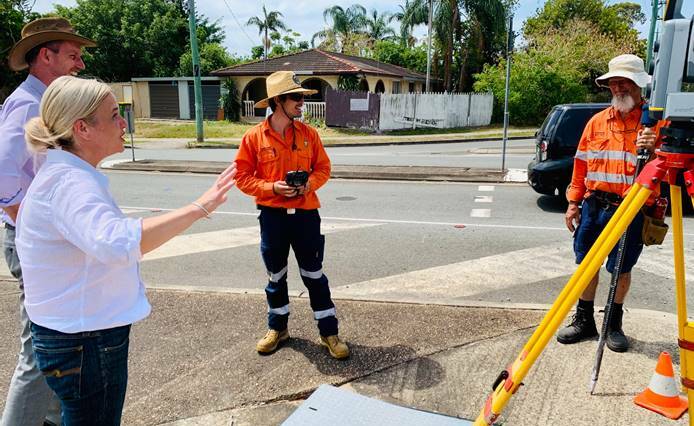 ROAD UPGRADE: Works are underway at Cleveland-Redland Bay Road and the next phase is set to include Anita Street. 