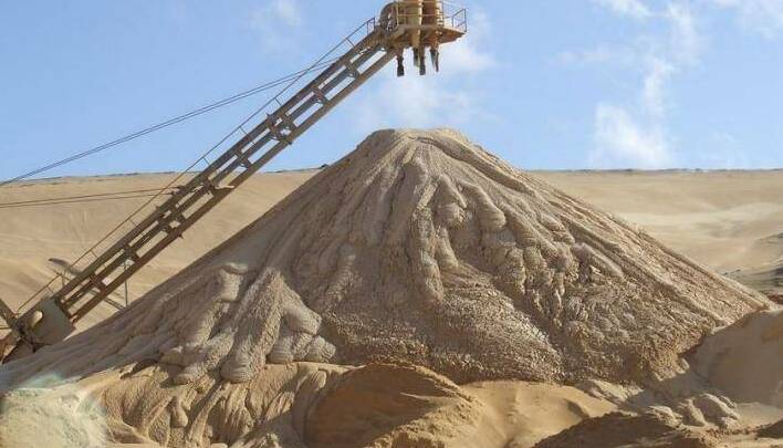 FALLEN EMPIRE: Sand mining was the backbone of North Stradbroke Island, according to Oodgeroo MP Mark Robinson. Photo: supplied