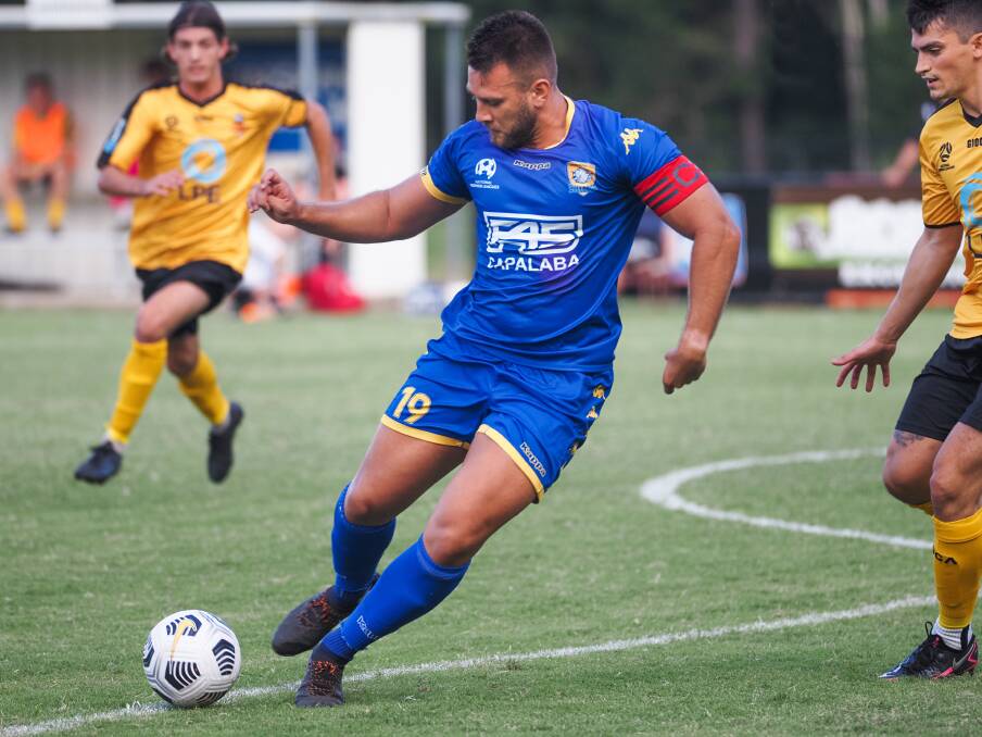 SKIPPER: Bulldogs men's captain Tristan Hugo will lead the team against Gold Coast Knights this Sunday. Photo: Alan Minifie/Capalaba FC