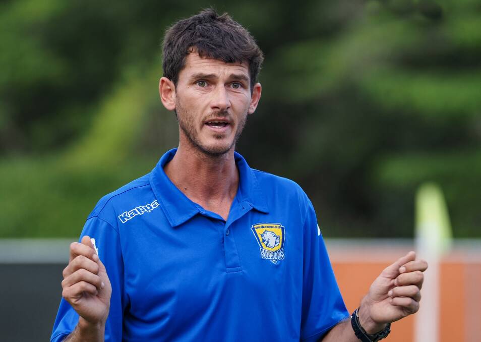 GAFFER: Capalaba Bulldogs men's coach David McEvoy. The side had their weekend match washed out. Photo: Alan Minifie/Capalaba FC
