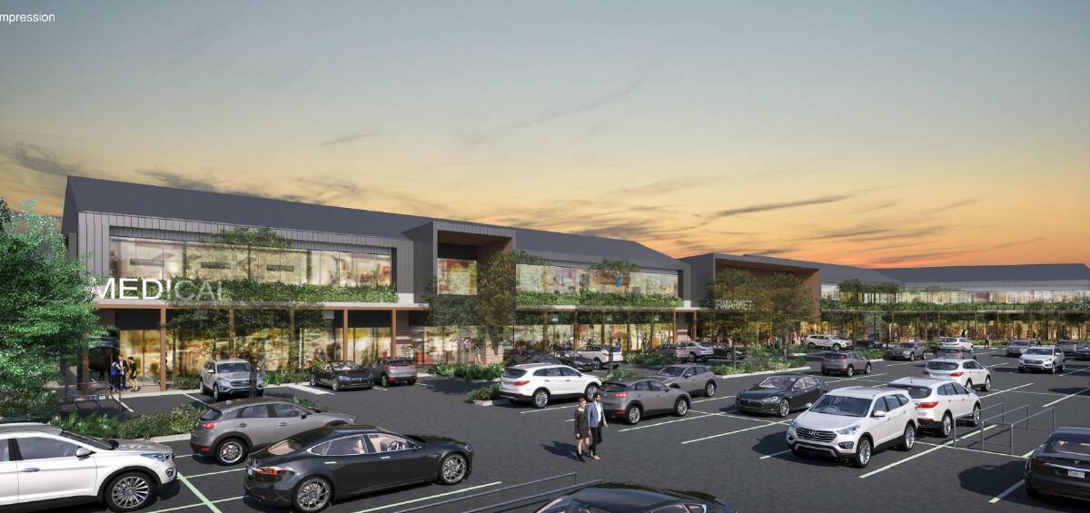 PLANS: Paradise Garden Shopping Centre will be located on the corner of Boundary Road and Panorama Drive. Photo: supplied