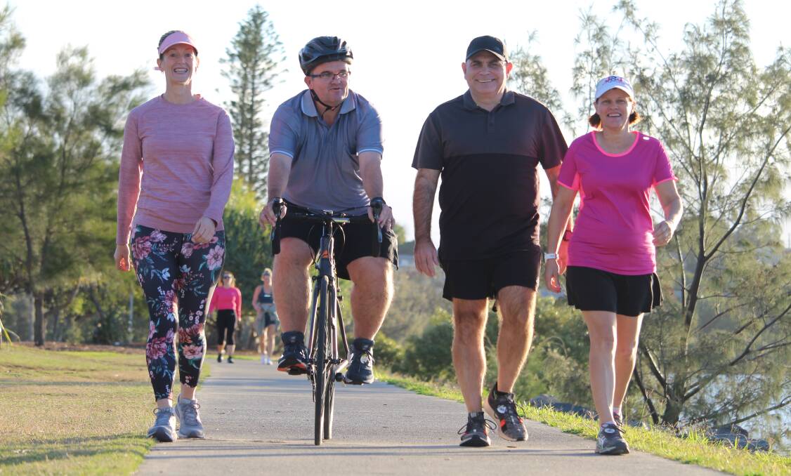 ON THE MOVE: Redlands Pace Mates invites people of all ages and abilities to get active outdoors now that the coronavirus lockdown has been lifted. Photo: Jordan Crick