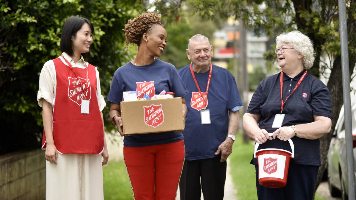 PITCH IN: The Salvation Army is calling on Redlanders to get involved in the Red Shield Appeal during May. Photo: supplied