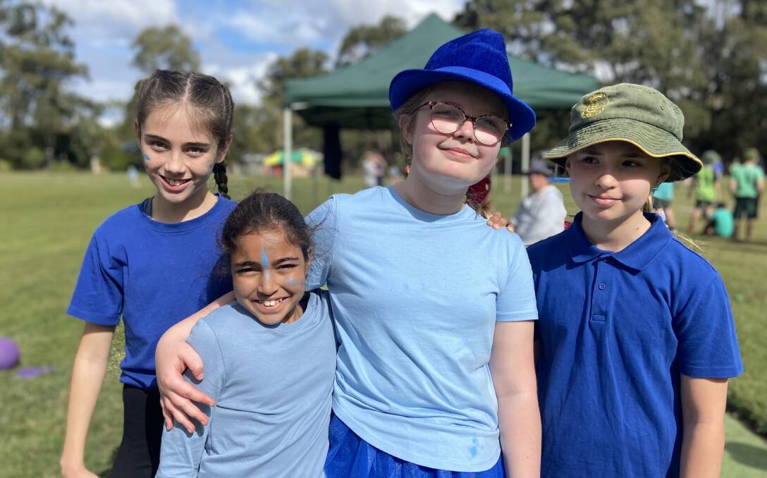Coolnwynpin students were decked out in colour for their athletics carnival in July. Photo supplied