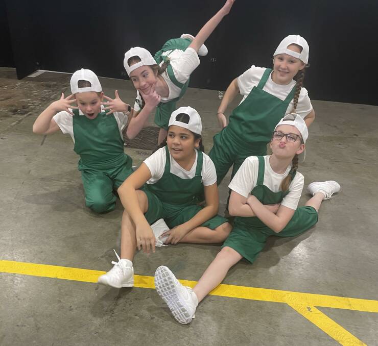 Coolnwynpin State School students performed at the Creative Generation arena spectacular in July. 