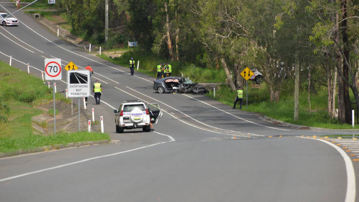 DANGEROUS: A crash on Mount Cotton road last month saw a teenager taken to hospital in a critical condition. It happened just metres from Jason Healey's house. 