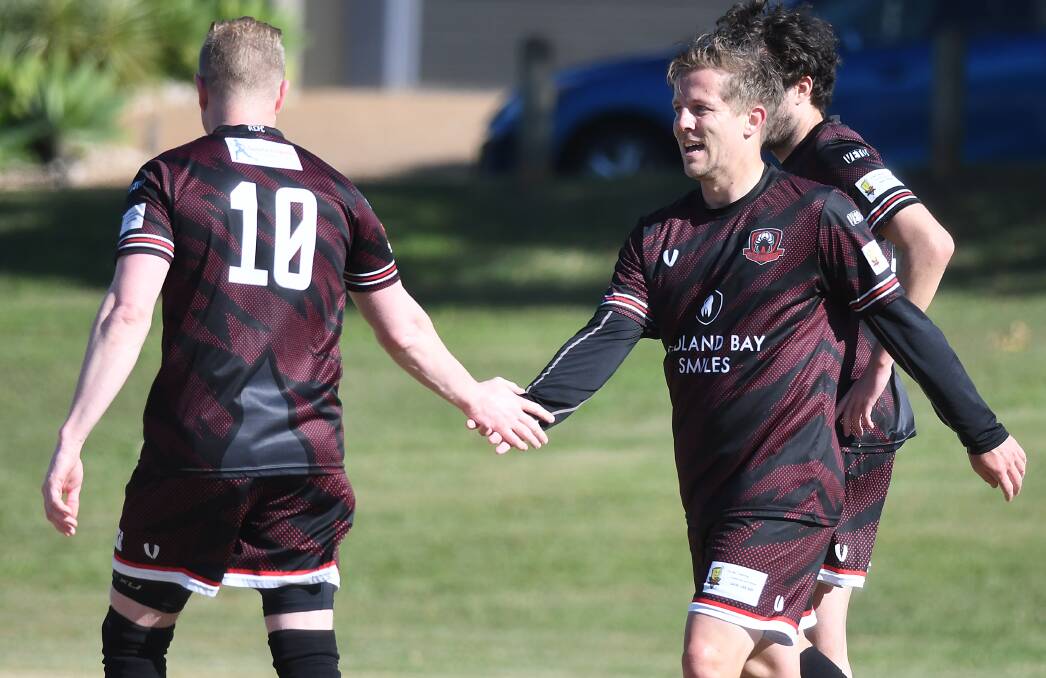 RED HOT: Redland City have dominated the Queensland Independent Football League this season and sit on top of the table after nine games. Photo: Matt McLennan