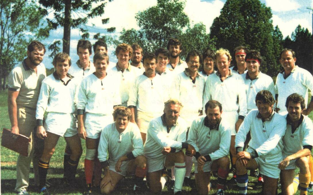 HISTORY: Redlands Rugby Union Club's first senior men's team in 1985, just after moving to Brikdale.