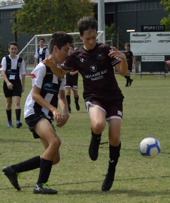 Redland City FC cater for a range of age groups and participate in junior divisional compeitions. Photo: supplied