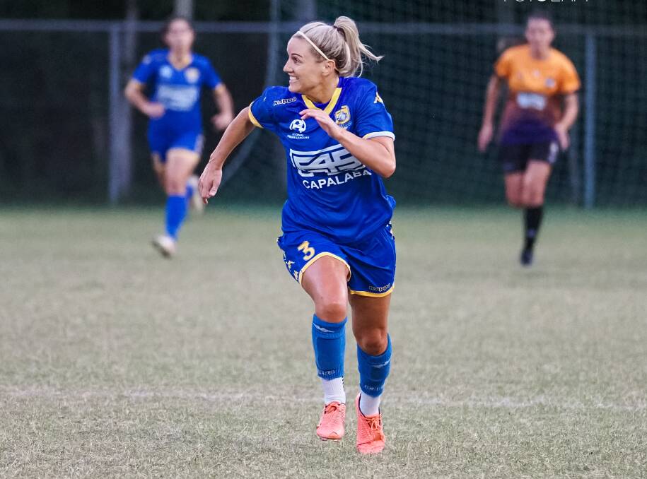 STAR POWER: Former Matildas representative Amy Chapman will line up for Capalaba Bulldogs this season. Photo: Alan Minifie/Capalaba FC