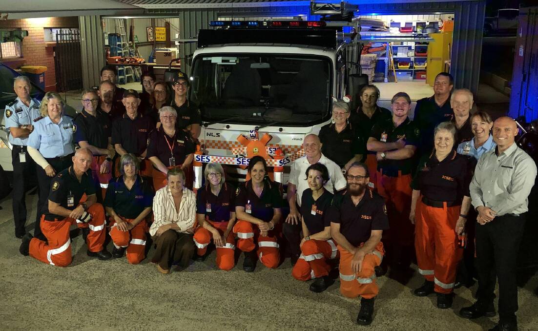 EXAPANDING FLEET: The new vehicle will help the Redland SES unit in their storm response. 