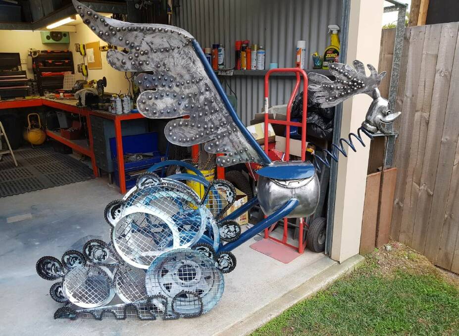 MEEP MEEP: A priceless Road Runner statue was stolen from a Capalaba business at Halloween last year but has not been returned. 