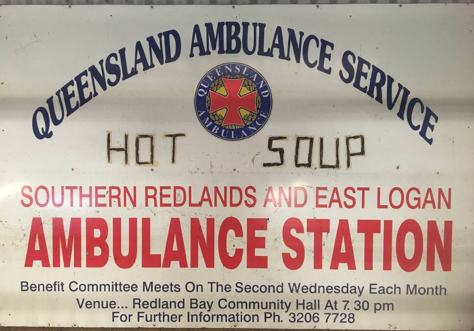 FUNDRAISER: The volunteer committee sold soup to raise money in the station's early days. 