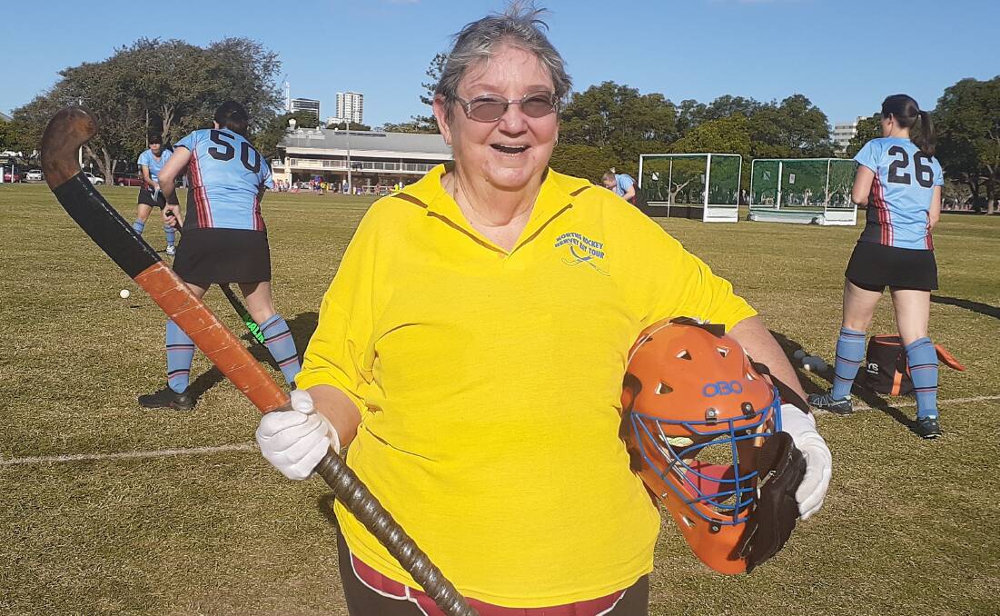 STALWART: Judy Lobley has not retirement plans in order for her hockey career. The 69-year-old plans to continue playing as long as she enjoys playing. 