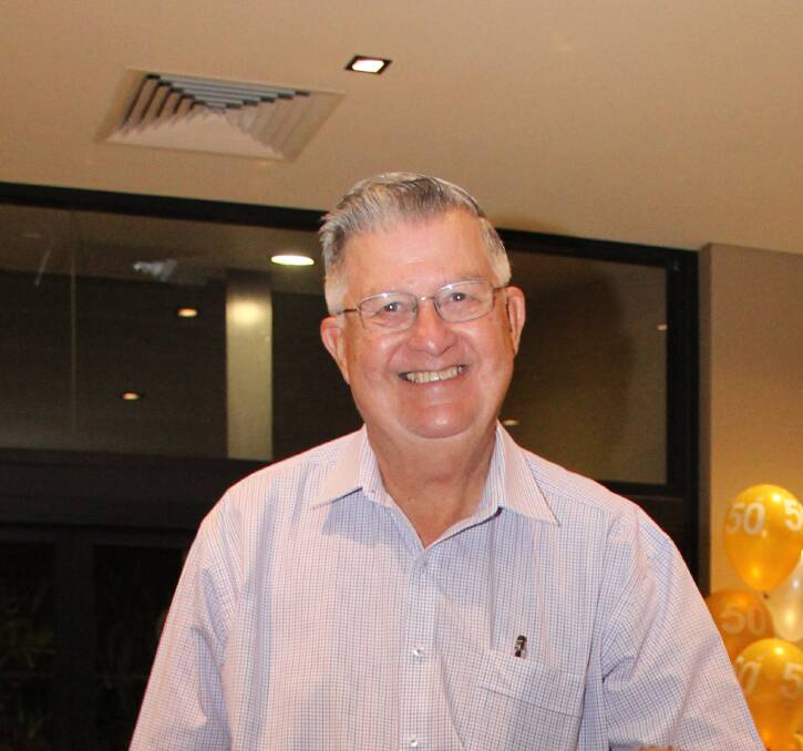 PRAISE: Redlands Sporting Club president Don Seccombe has celebrated the Redland Foundation's award. 