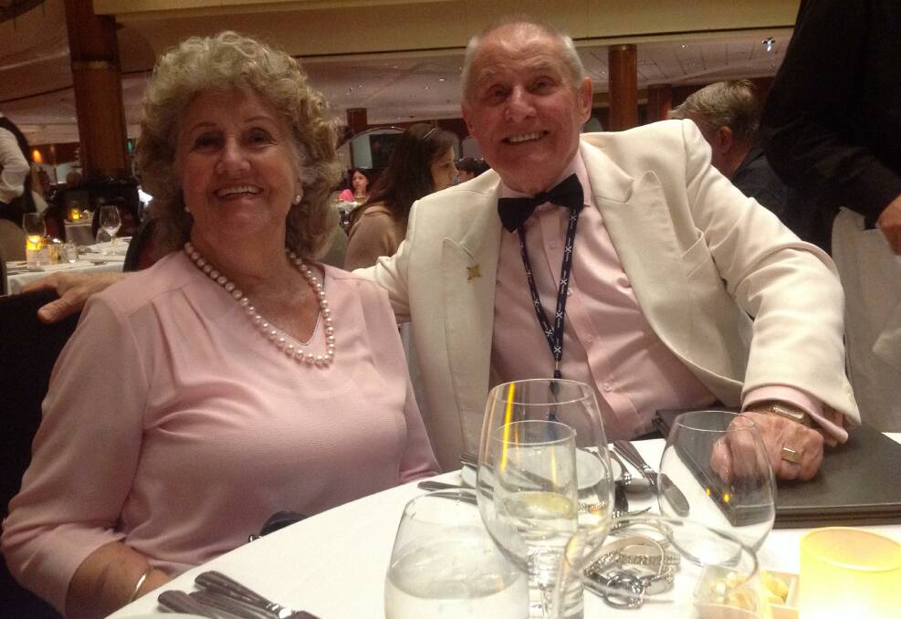 TRUE LOVE: Ted and Jean Davies are on their way to 60 years of wedded bliss. 