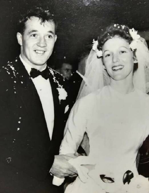 HAPPY COUPLE: Ann and John Gartshore in their pomp. 