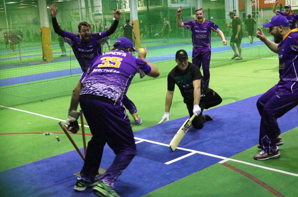 APPEAL: The Vipers celebrate a wicket. 