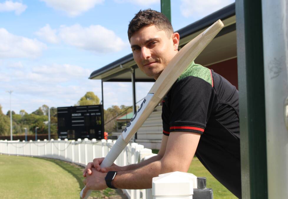 SMILES ALL-ROUND: Simon Milenko, a former Tasmania and Hobart Hurricanes cricketer, will play at Redlands Tigers this summer. Photo: Jordan Crick