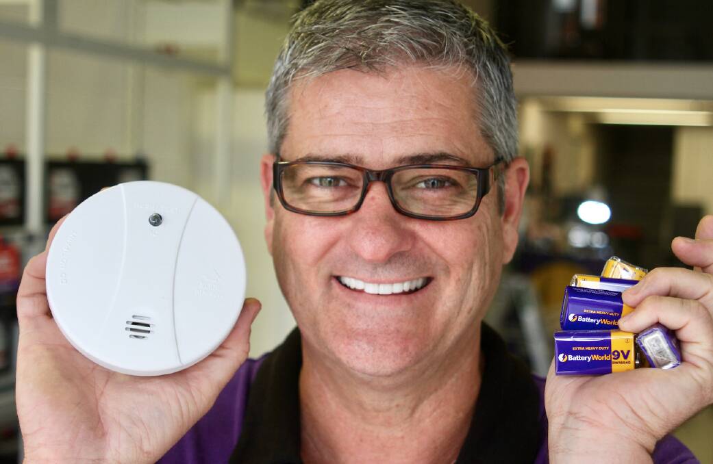 DEAL: Battery World will hand out free smoke alarm batteries to customers who trade in their old ones on April 1 to 3. 