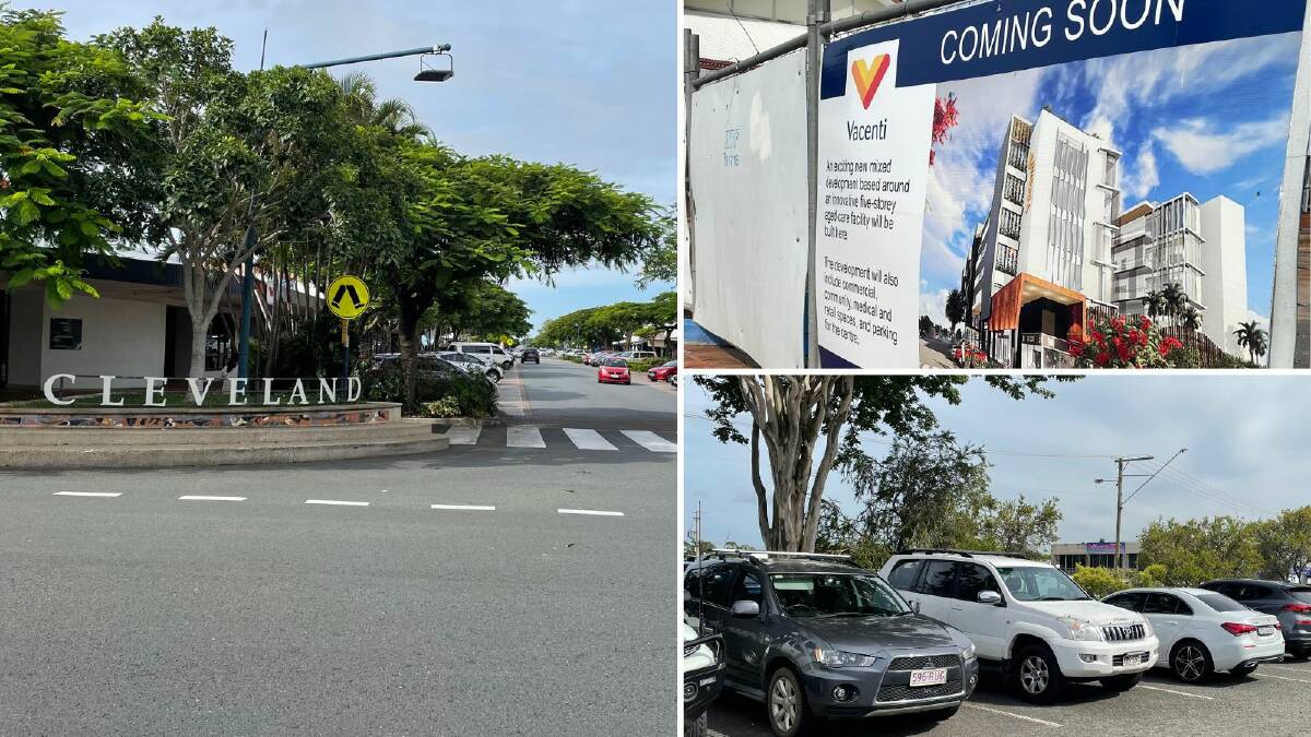 PARKING PAIN: Workers and businesses have complained about parking issues in the Cleveland CBD as an aged care facility goes up on Doig Street.