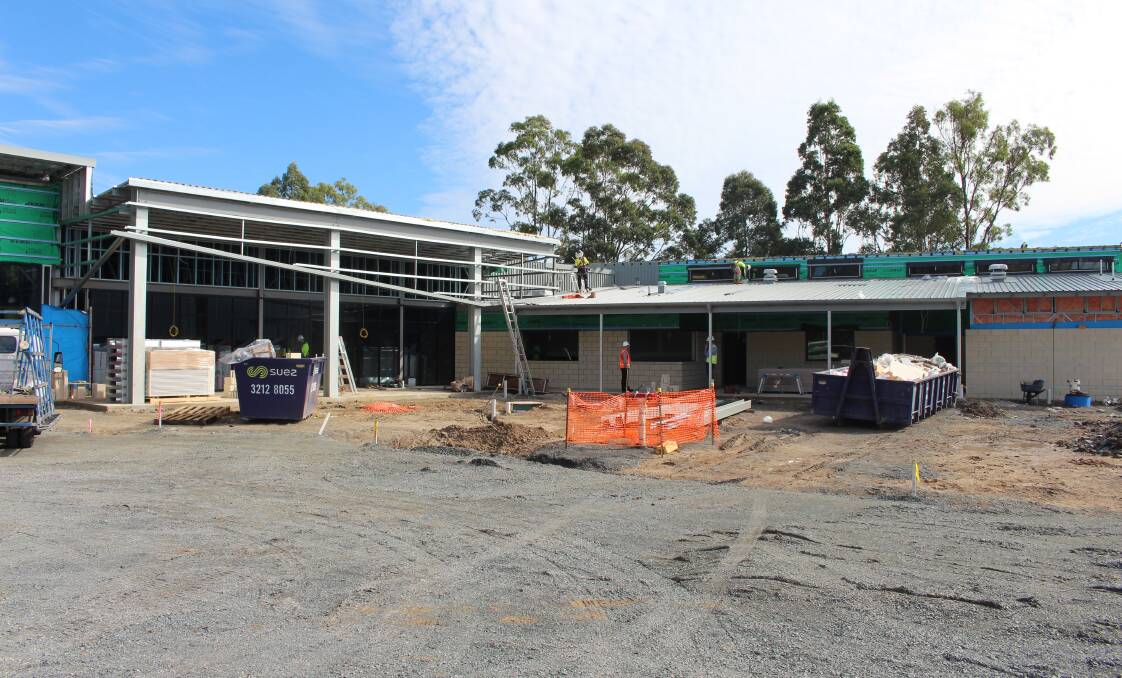 NEW DIGS: The YMCA vocational school at Victoria Point is currently under construction. It will eventually cater for up to 100 students. Photos: Jordan Crick