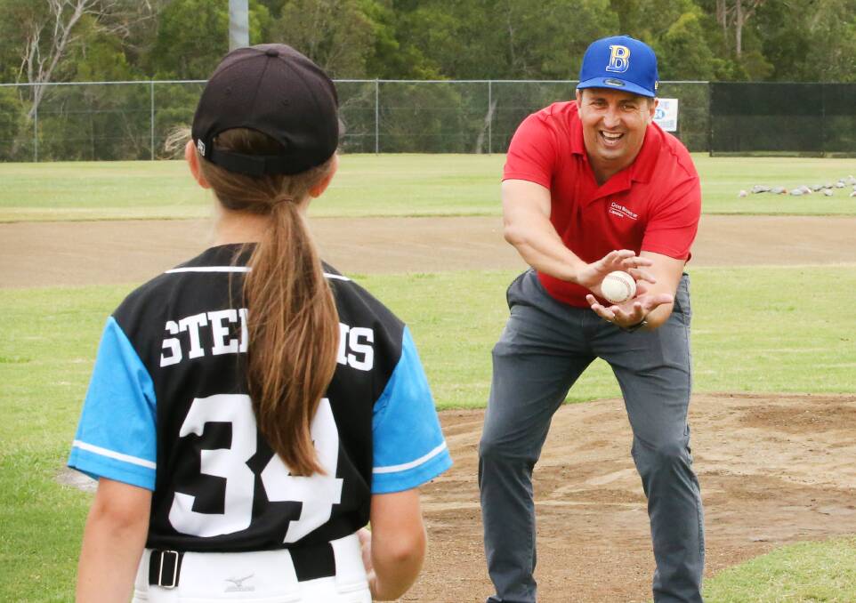ADVOCATE: Capalaba MP Don Brown has joined the Brisbane Bandits baseball team as club patron. Photo: supplied