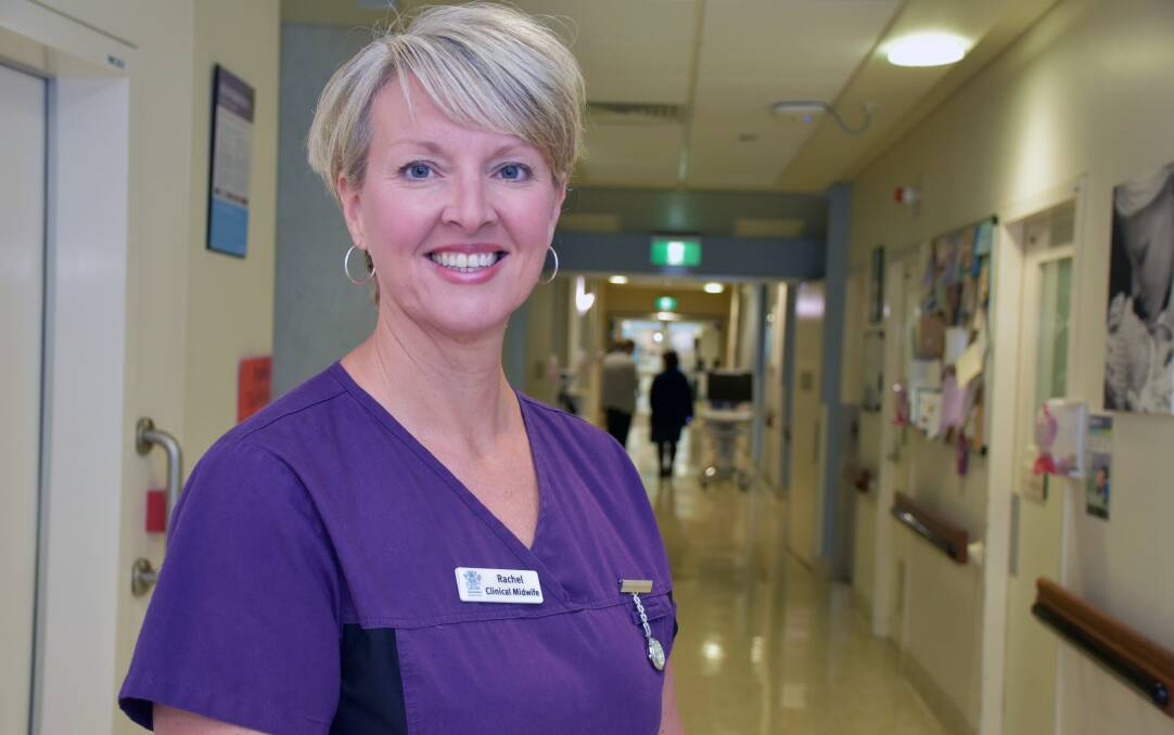 HOSPITAL: Bayside Health Service Midwife of the Year Rachel Roe has had a busy year so far. 