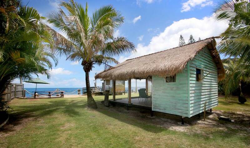 GREAT VIEW: The bungalows, which are fully self-contained, are located at 33 Ballow Street, Amity Point. Photo: supplied