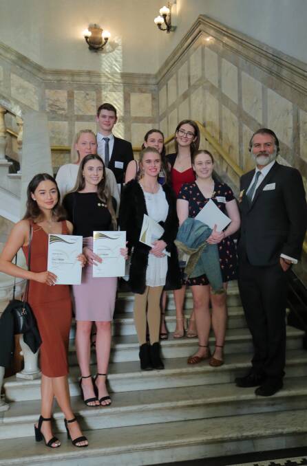 HONOURED: Redlands College graduates received gold awards for completing the highest level of the Duke of Edinburgh Awards program. 