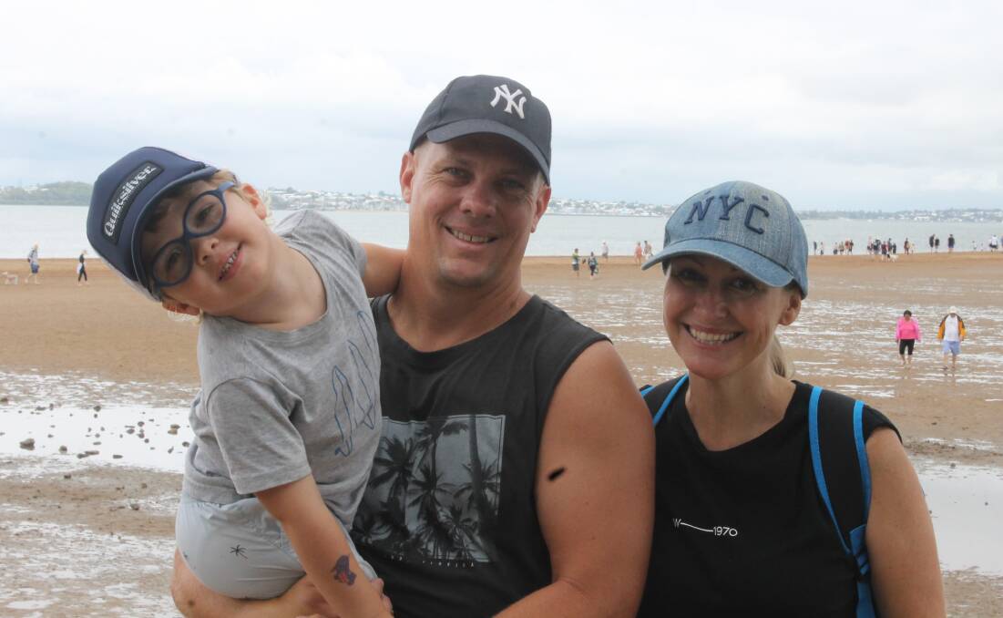 FUN OUTING: Families spent Australia Day by the beach at Wellington Point. Photos: Jordan Crick