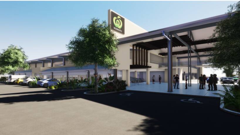 UPGRADE: An artists impression of the redeveloped Redland Bay Shopping Village. Photo: supplied. 