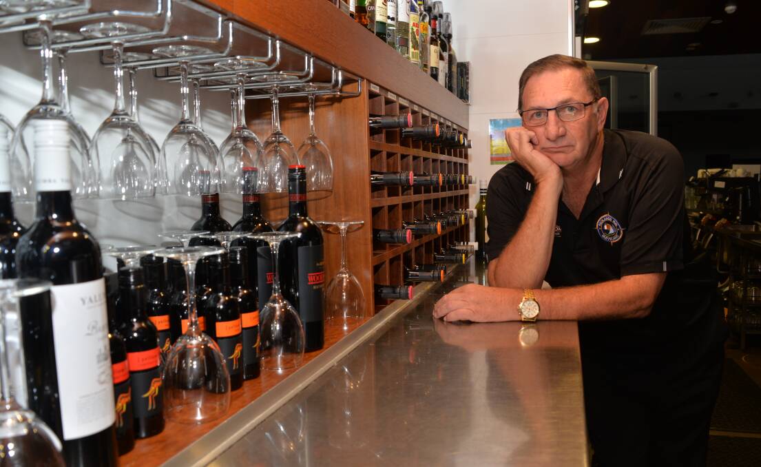 FARCE: Redlands RSL general manager Peter Harrison has slammed the 10 guest limit for clubs, pubs and restaurants, labelling it ridiculous. Photo: Brian Williams
