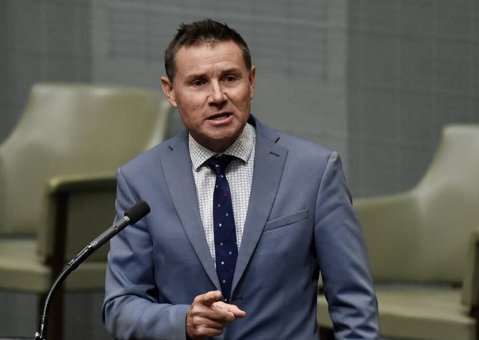 PARLIAMENT: Former Bowman MP Andrew Laming claims he has unfinished business at the state government level. Photo: David Foote 