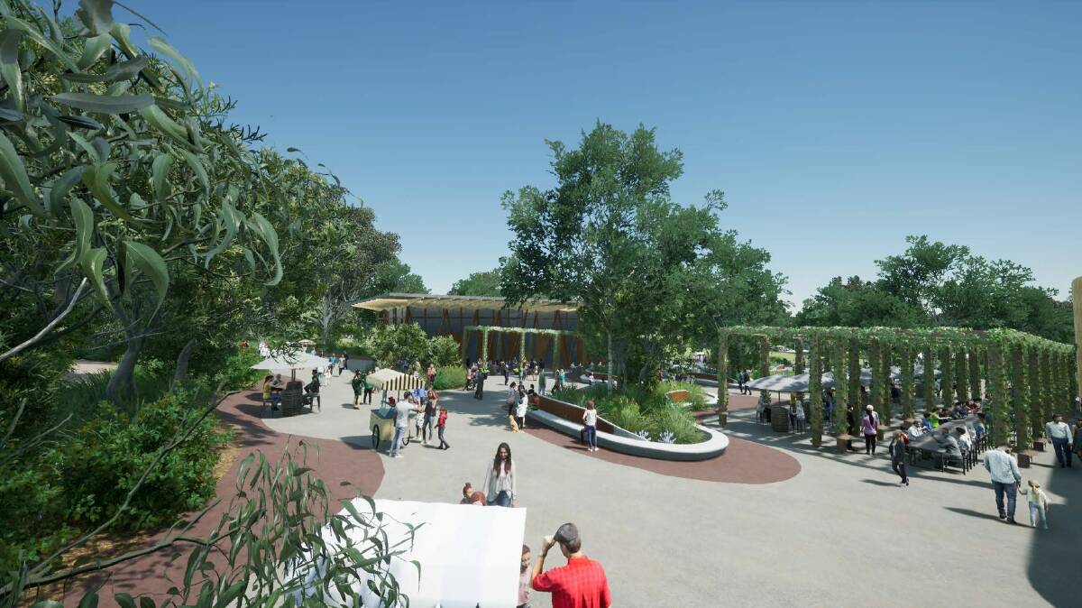 TRANSFORMED: Council has released artist's impressions of the Birkdale Community Precinct. Photo: supplied 