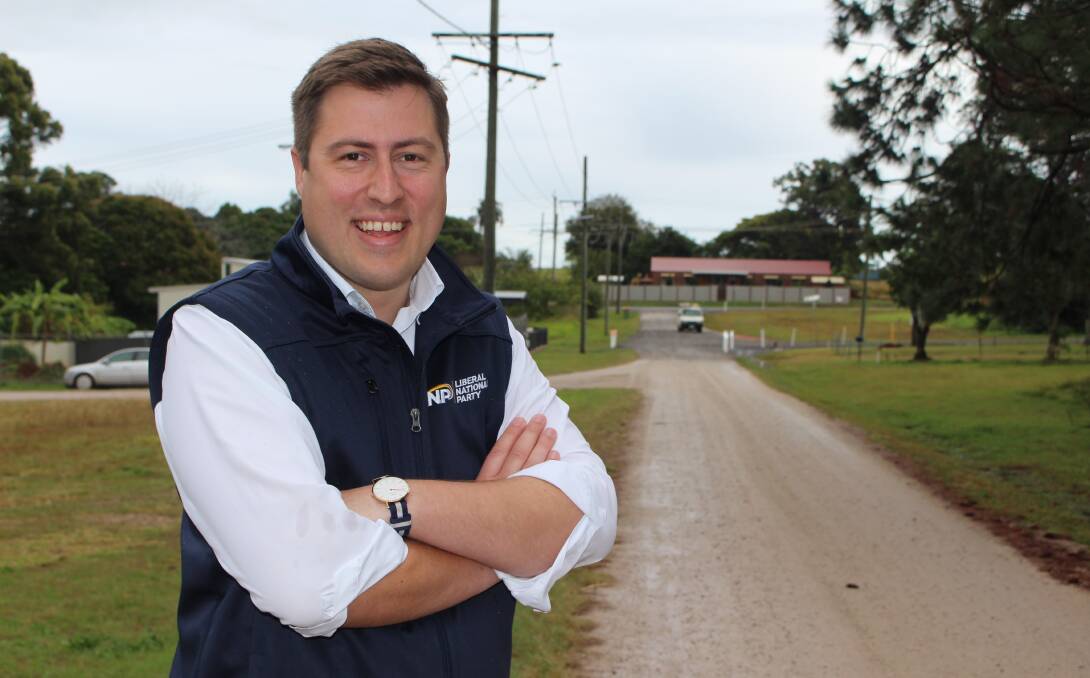 SHOT IN THE ARM: Redlands LNP candidate Henry Pike said he wanted to get green sealing on the bay islands completed as soon as possible. Photo: Jordan Crick