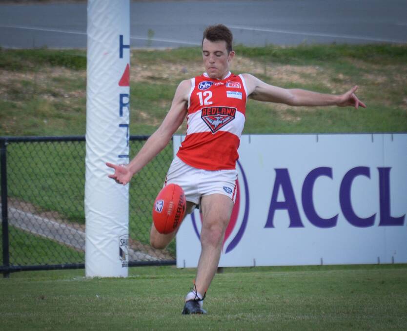 CONSISTENT: Redland defender Scott Miller was among the Bombers' best in their Round 3 NEAFL battle against Sydney Uni on Saturday. Picture: Highflyer Images