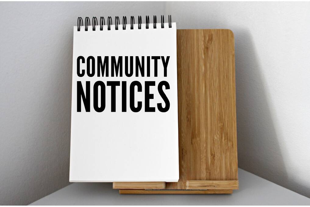 Community notices: July 12 – 19