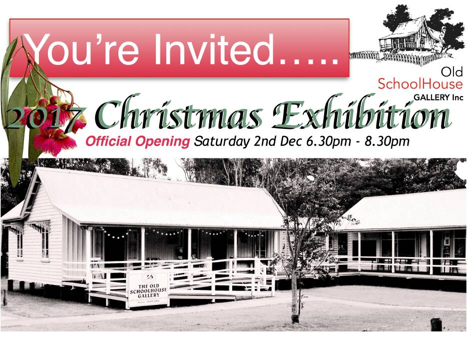 The Old School House Gallery market on Saturday, November 25 will be a feast of creativity and a fabulous opportunity to pick up a unique Christmas gift.