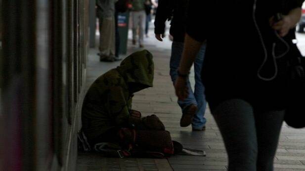 More than 400 people were sleeping rough in Sydney on census night in 2016.  Photo: Wolter Peeters
